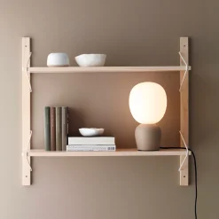 Buddy bordslampa mörk sand/opal