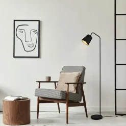 Buddy golvlampa svart