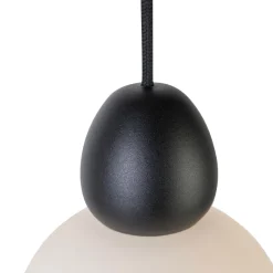 Buddy taklampa svart/opal