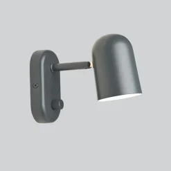 Buddy Vägglampa mörk grå