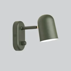 Buddy Vägglampa mörk grön