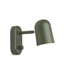Buddy Vägglampa mörk grön