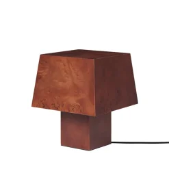 Burl Bordslampa Mörkfärgad vril