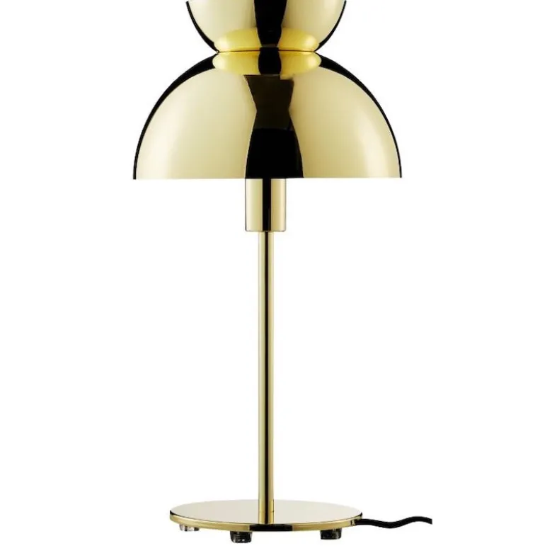 Butterfly bordslampa brass