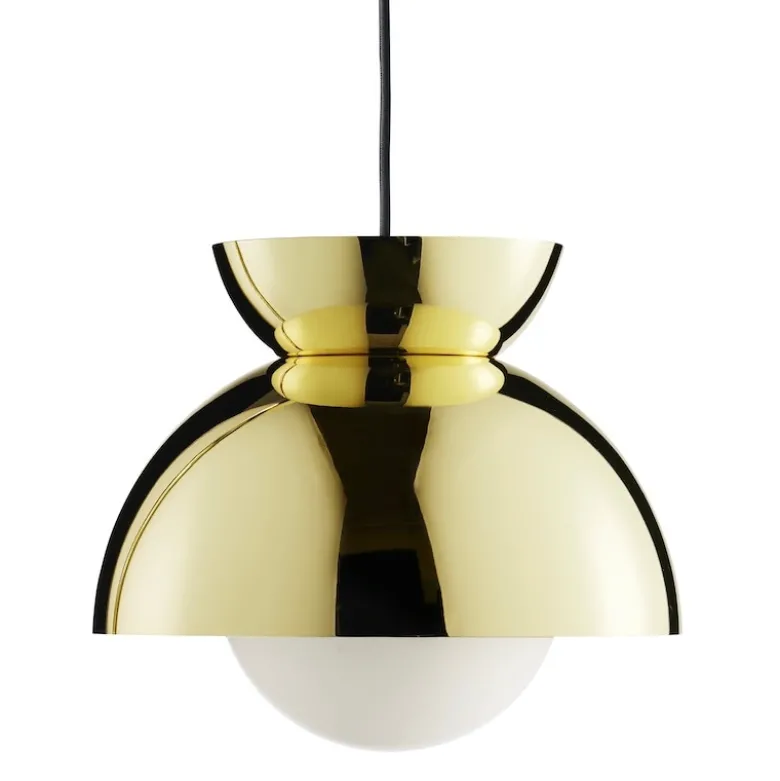 Butterfly Ø29 taklampa brass