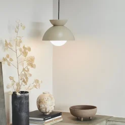 Butterfly Ø29 taklampa matt tan grey
