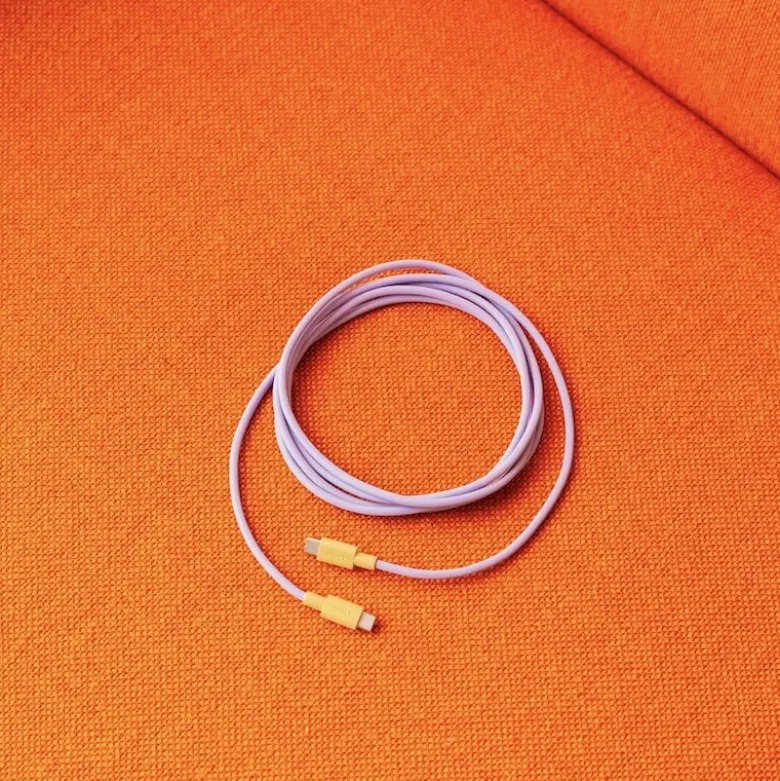 Cable 1 USB-C to USB-C 2m BAUHAUS Lavender Glow