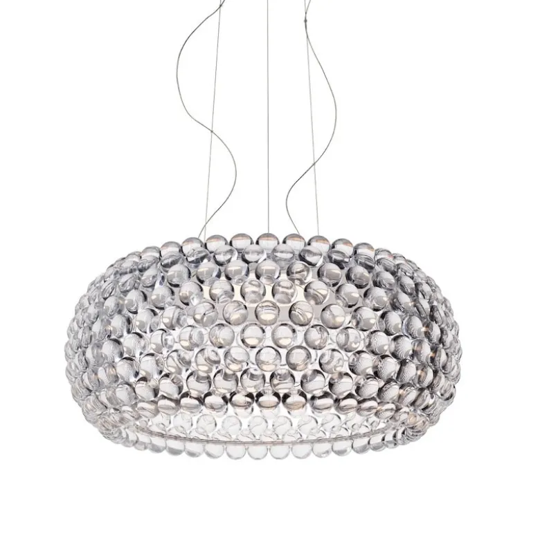 Caboche plus grande taklampa dimbar transparent