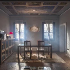 Caboche plus grande taklampa dimbar grå