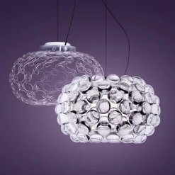 Caboche plus piccola taklampa transparent