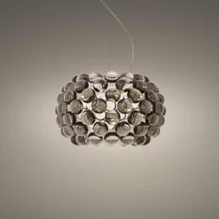 Caboche plus piccola taklampa grå