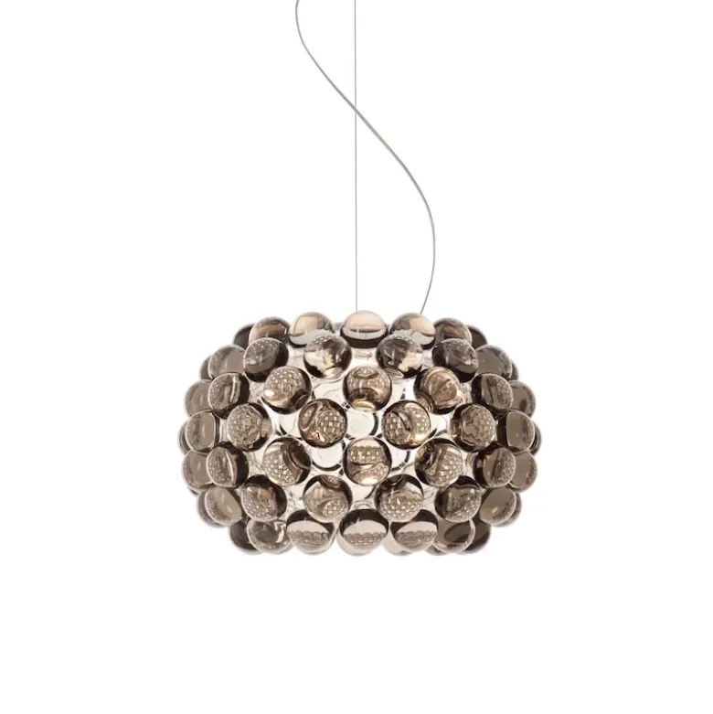 Caboche plus piccola taklampa grå
