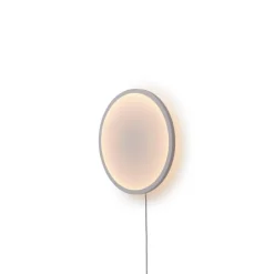 Calm Ø50 vägglampa touch dim vit/grå