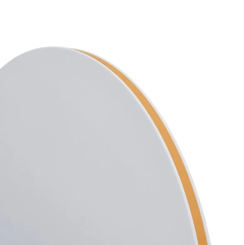 Calm Ø50 vägglampa touch dim vit/orange