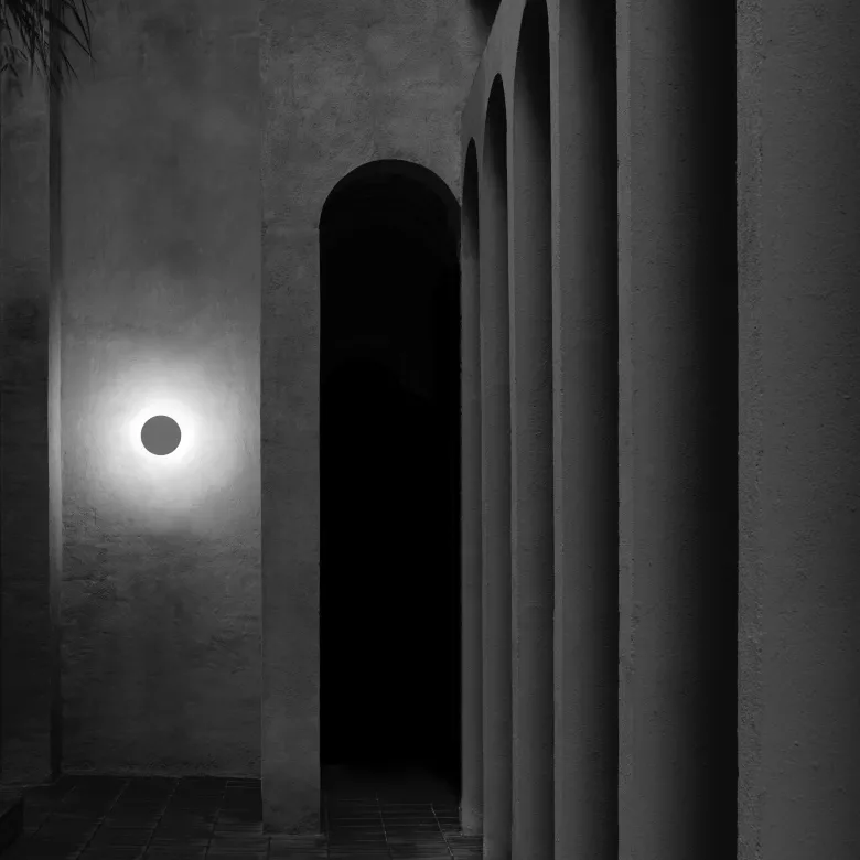 Camouflage 240 vägglampa grå