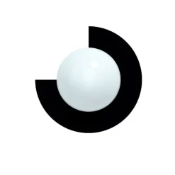 Candy big circle 270 L vägglampa Ninja Black