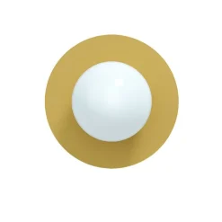 Candy big circle 360 L vägglampa Sandcastle Ochre