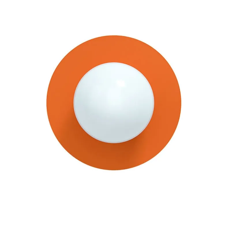 Candy big circle 360 L vägglampa Zesty Orange
