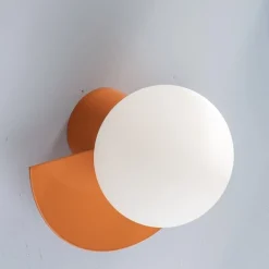 Candy big circle 180 L vägglampa Zesty Orange