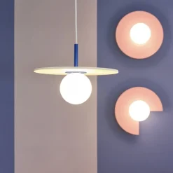 Candy big circle 360 S vägglampa Bubblegum Pink