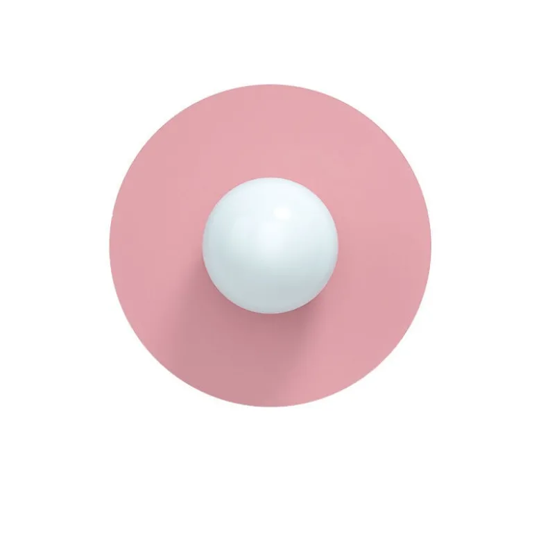 Candy big circle 360 S vägglampa Bubblegum Pink