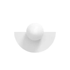 Candy big circle 180 S vägglampa Cottoncandy White