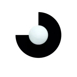 Candy big circle 270 S vägglampa Ninja Black