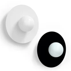 Candy big circle 360 S vägglampa Ninja Black