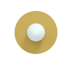 Candy big circle 360 S vägglampa Sandcastle Ochre