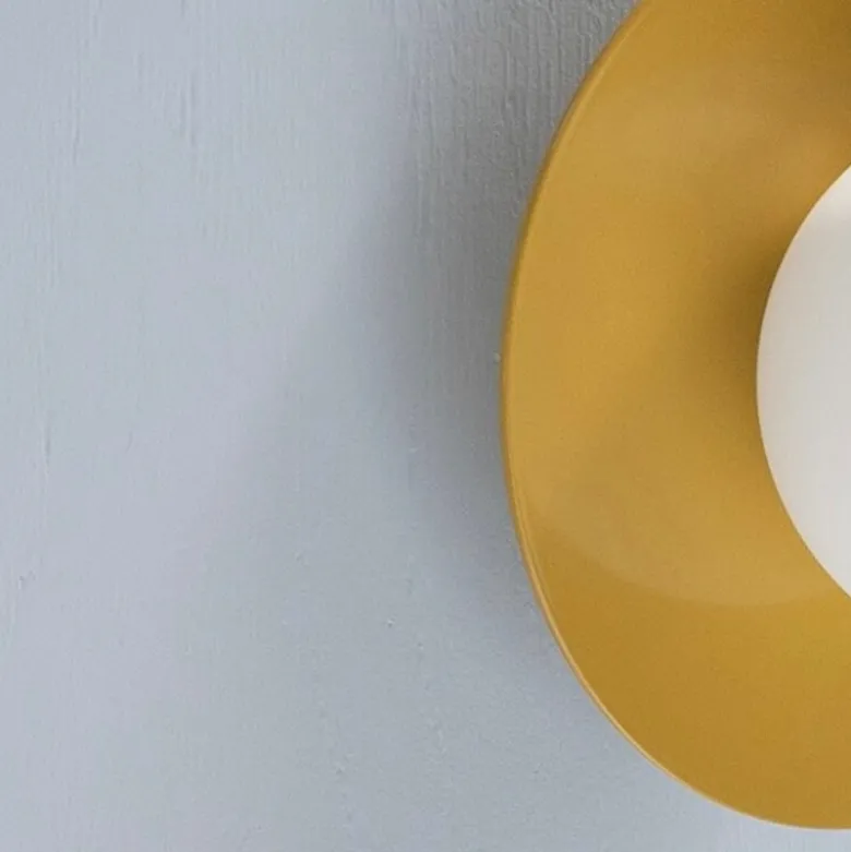 Candy big circle 360 S vägglampa Sandcastle Ochre