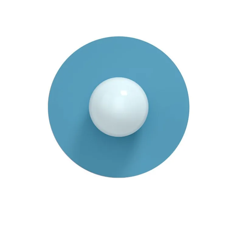 Candy big circle 360 S vägglampa Scandi Blue