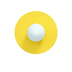 Candy big circle 360 S vägglampa Sunshine Yellow