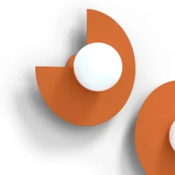 Candy big circle 270 S vägglampa Zesty Orange