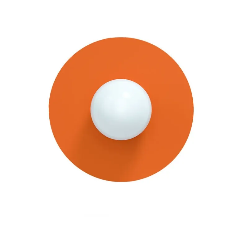 Candy big circle 360 S vägglampa Zesty Orange