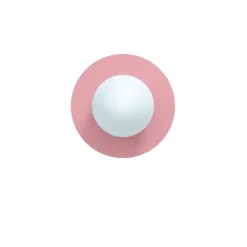 Candy little circle 360 S vägglampa Bubblegum Pink