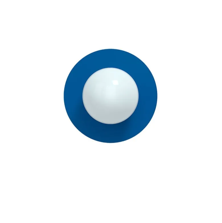 Candy little circle 360 S vägglampa Electric Blue