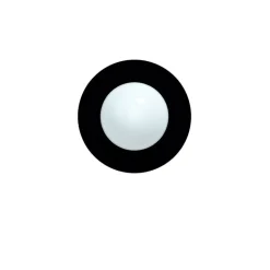 Candy little circle 360 S vägglampa Ninja Black