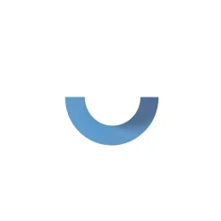 Candy little circle 180 S vägglampa Scandi Blue