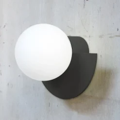 Candy little circle 180 S vägglampa Ninja Black
