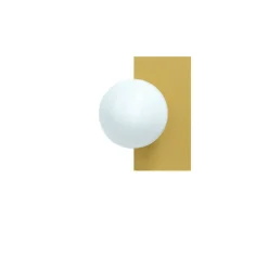 Candy little rectangle S vägglampa Sandcastle Ochre