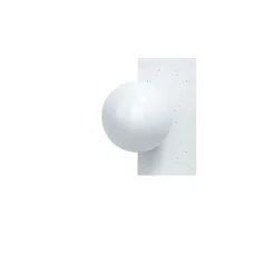 Candy little rectangle S vägglampa Cottoncandy White