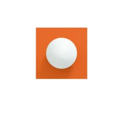 Candy little square S vägglampa Zesty Orange