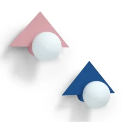Candy little triangle S vägglampa Electric Blue