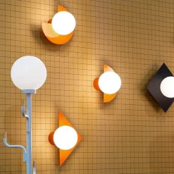 Candy little triangle S vägglampa Zesty Orange