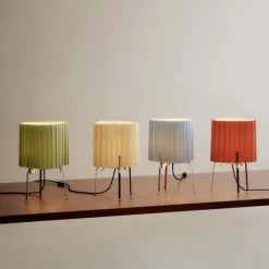 Canelé bordslampa soft blue