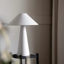 Cannes bordslampa vit