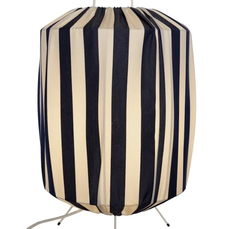 Capri golvlampa IP44 blå/vit