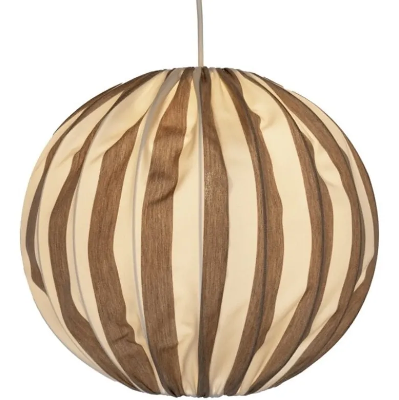 Capri Ø45 taklampa IP44 taupe/vit