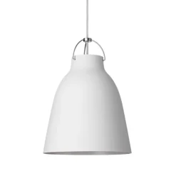Caravaggio P2 taklampa Matt vit