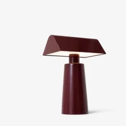 Caret MF1 bordslampa Dark Burgundy